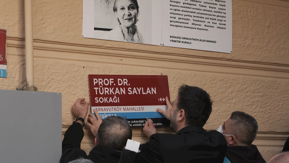 PROF. DR. TÜRKAN SAYLAN’IN İSMİ ARNAVUTKÖY’DE YAŞAYACAK