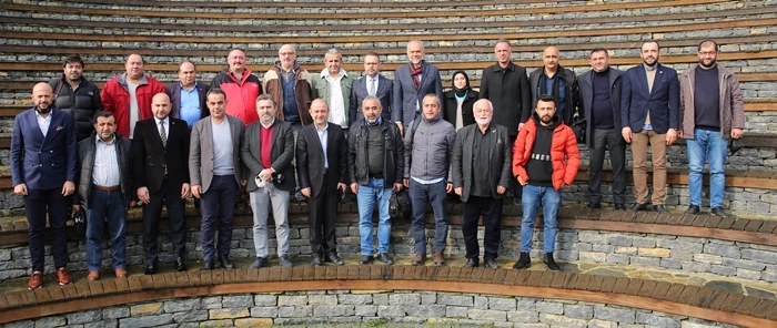 BAŞKAN AHMET POYRAZ YEREL BASIN MENSUPLARINI AĞIRLADI