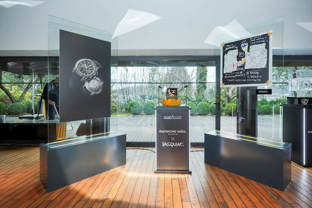 ZAMANIN ÖTESİNDE: RAYMOND WEIL X BASQUIAT ÖZEL KOLEKSİYONU, SAATSEVERLERE TANITILDI