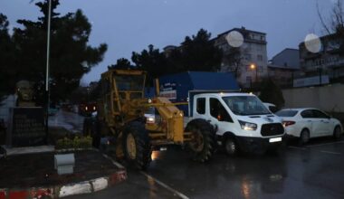 Kartal Belediyesi Beklenen Kar Yağışı İçin Teyakkuzda