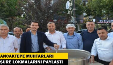 Sancaktepe Muhtarlarından Aşure İkramı Sancaktepe Muhtarlarından Aşure İkramı