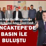 Yeniden Refah Partisi Sancaktepe Belediye Başkan Adayı Cemil Cebir, Şehrine Sahip Çık dedi